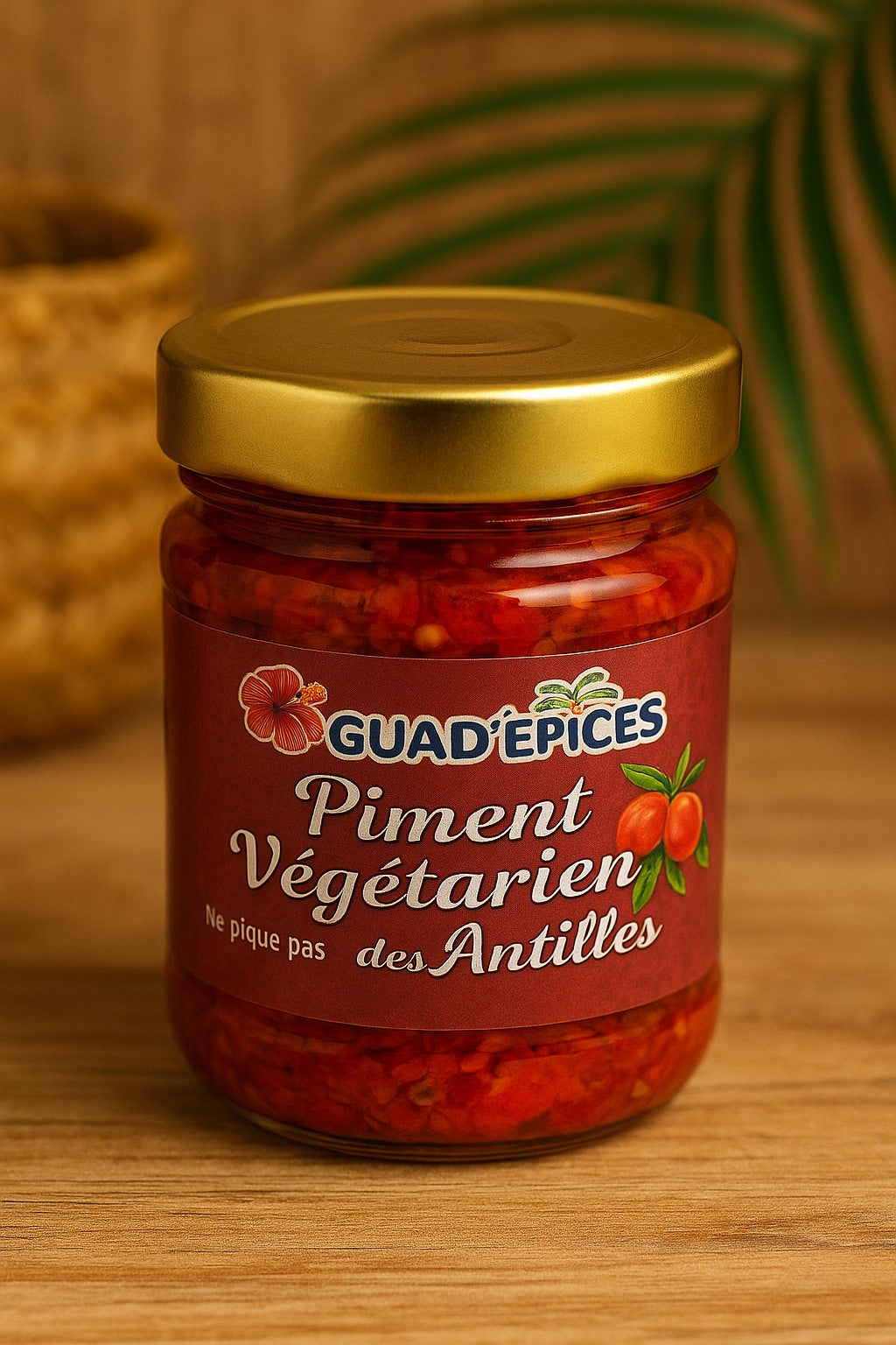 Guad’Épices – Piment Végétarien des Antilles 180 g