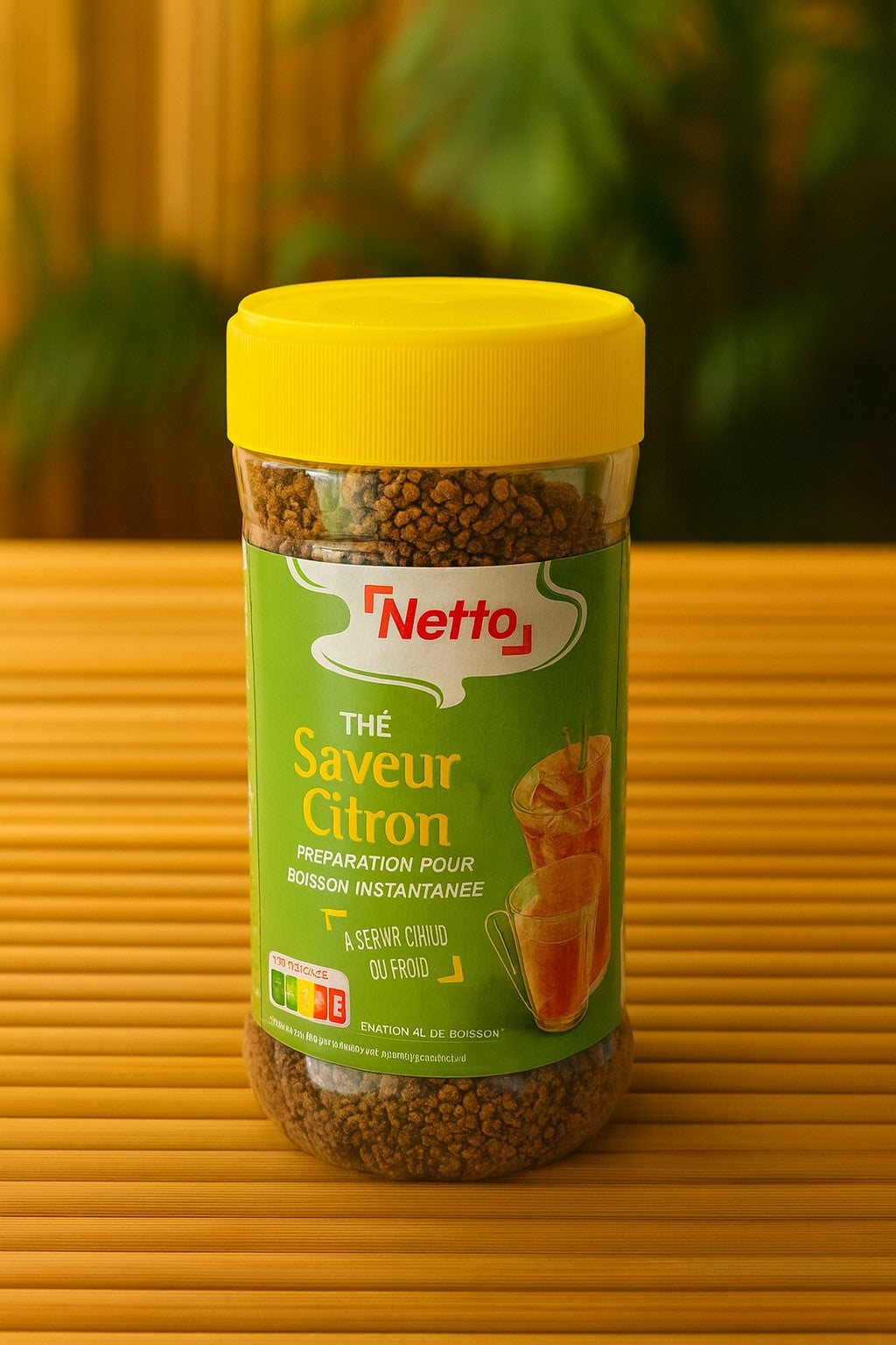 Thé saveur citron Netto 400 g