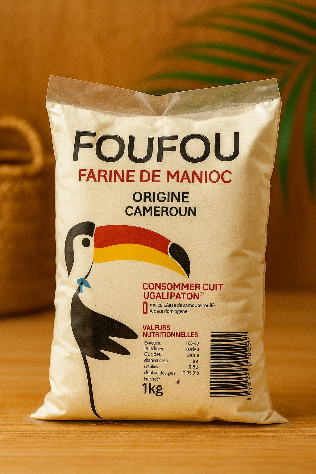 Foufou de manioc 1 kg
