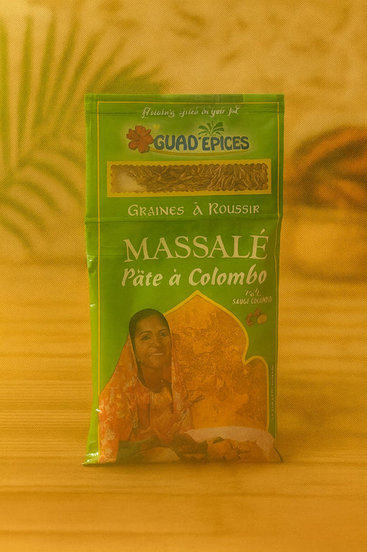 Guad’Épices Massalé – Pâte à colombo 120 g