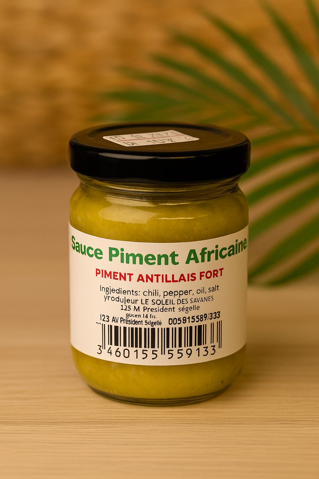 Sauce piment antillais fort 150 g