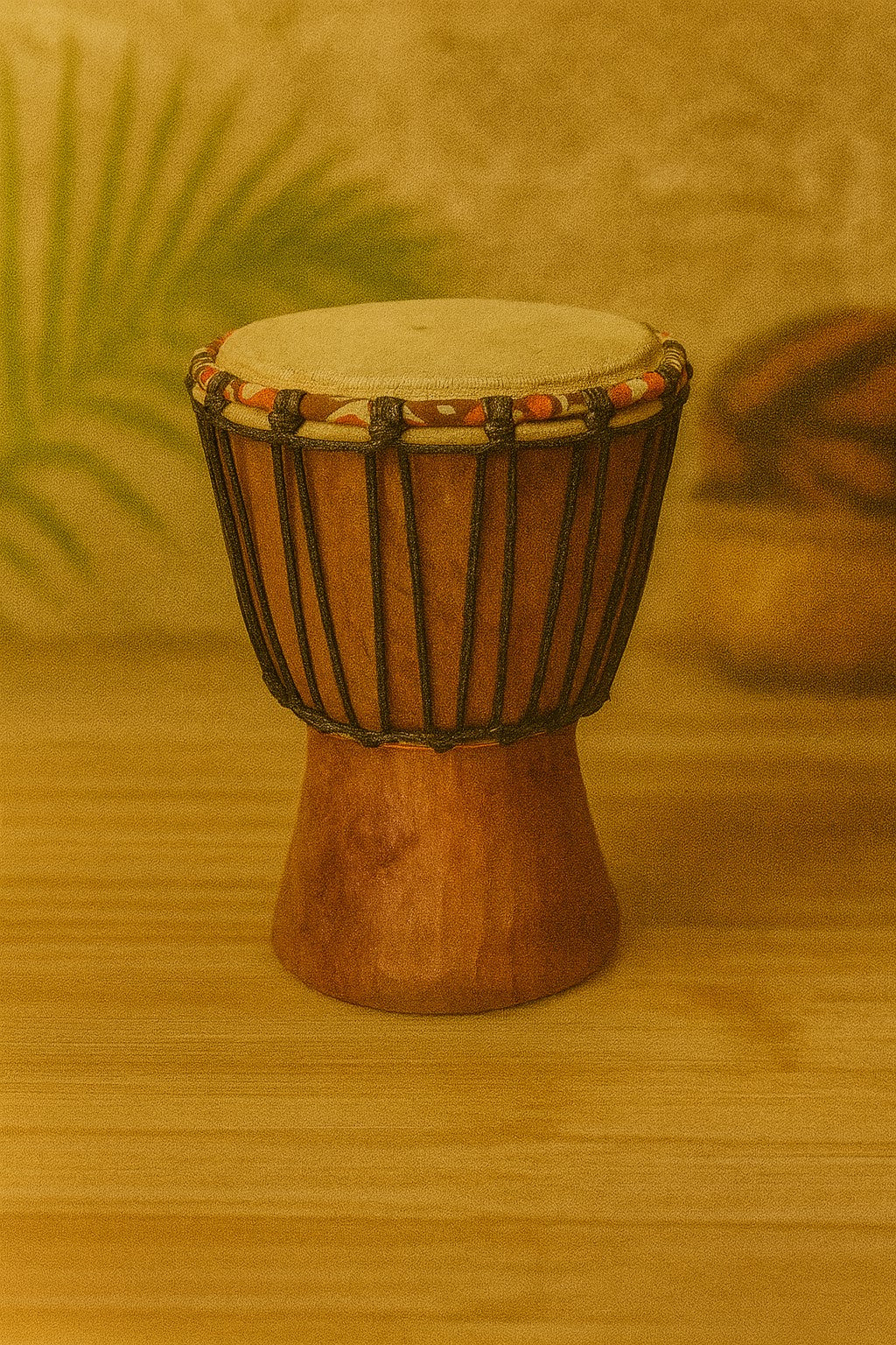 Tam-tam (djembé) haut 30 cm – diamètre 20 cm