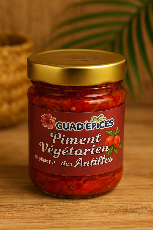 Guad’Épices – Piment Végétarien des Antilles 180 g