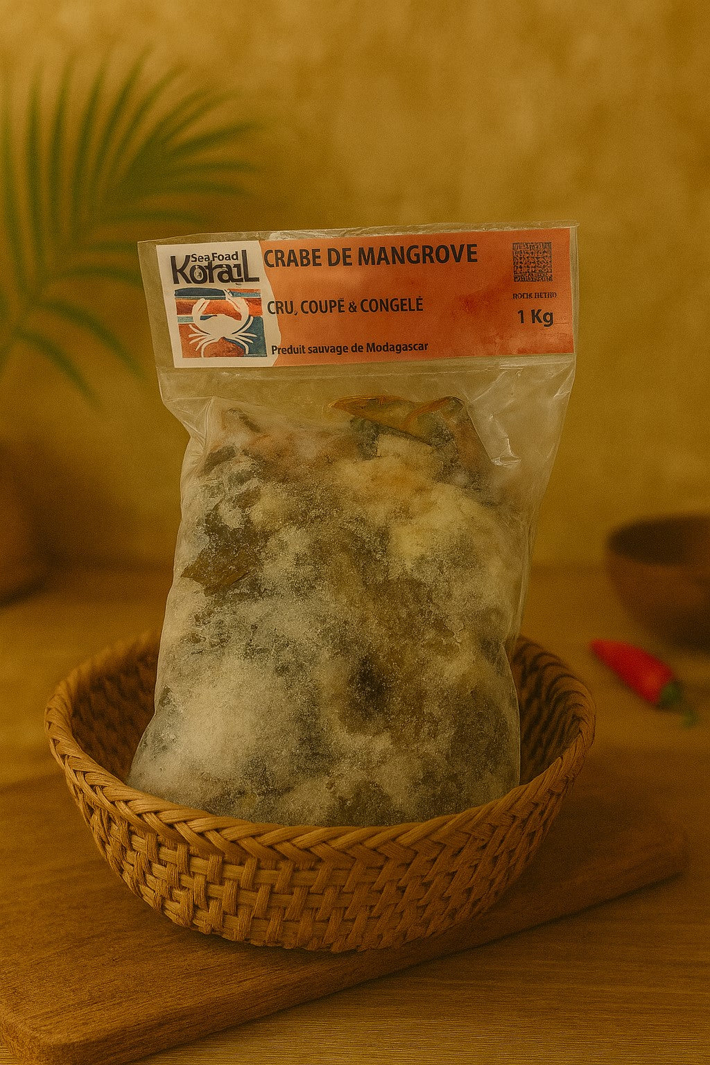 Crabe de mangrove 1 kg